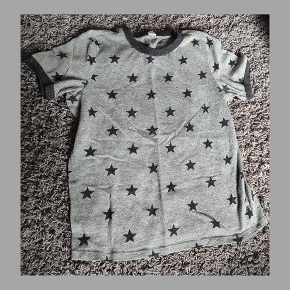 3 for $23 tops!! Alternative Brand Eco Soft Star Tee - Picture 1 of 3